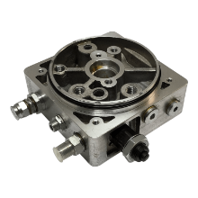 Bild på Komplett ventilblock m/ manuell returventil - Vibo (230V silver motor)