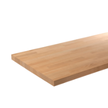 Bild på Massiv trä bordsskiva 1860x550x30 - Verkstadsinredning