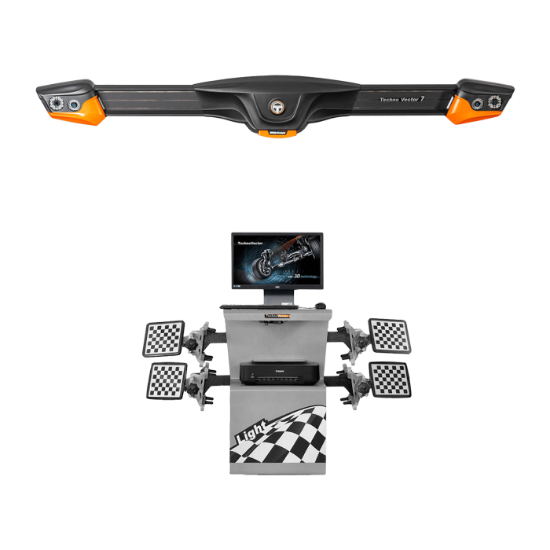 Bild på Sporingsapparat - Techno Vector 7 væghængt/nedhængt - 3D