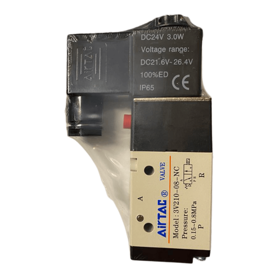 Bild på Luftstyrningsventil - 3V210-08 G1/4" 24V DC