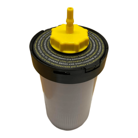 Bild på Ecotechnics genanvendelig og hermetisk flaske - 260ml gul