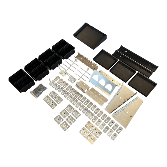 Bild på Krokset med 70 st. för perforerad verktygskort