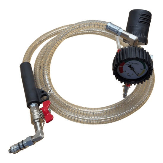 Bild på Sugslang med manometer (modell utan synglas)