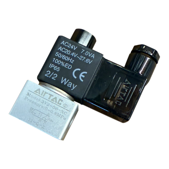 Bild på Vridbar luftventil 0-10 bar lös enhet