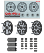 Bild på Haweka Quickplate V-set 40mm - 4, 5 & 6 håls inkl. väggfäste