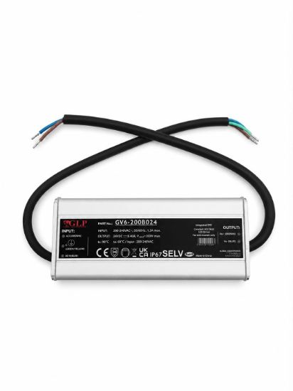 Bild på LED-Driver til lys 200-240V til 24VDC 8.40A 