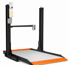 Bild på Parkeringslift 2700 kg Top 2-søjlet A-Model RAL7016