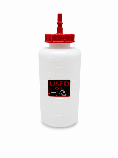Bild på Ecotechnics olieflaske til brugt olie -  260ml