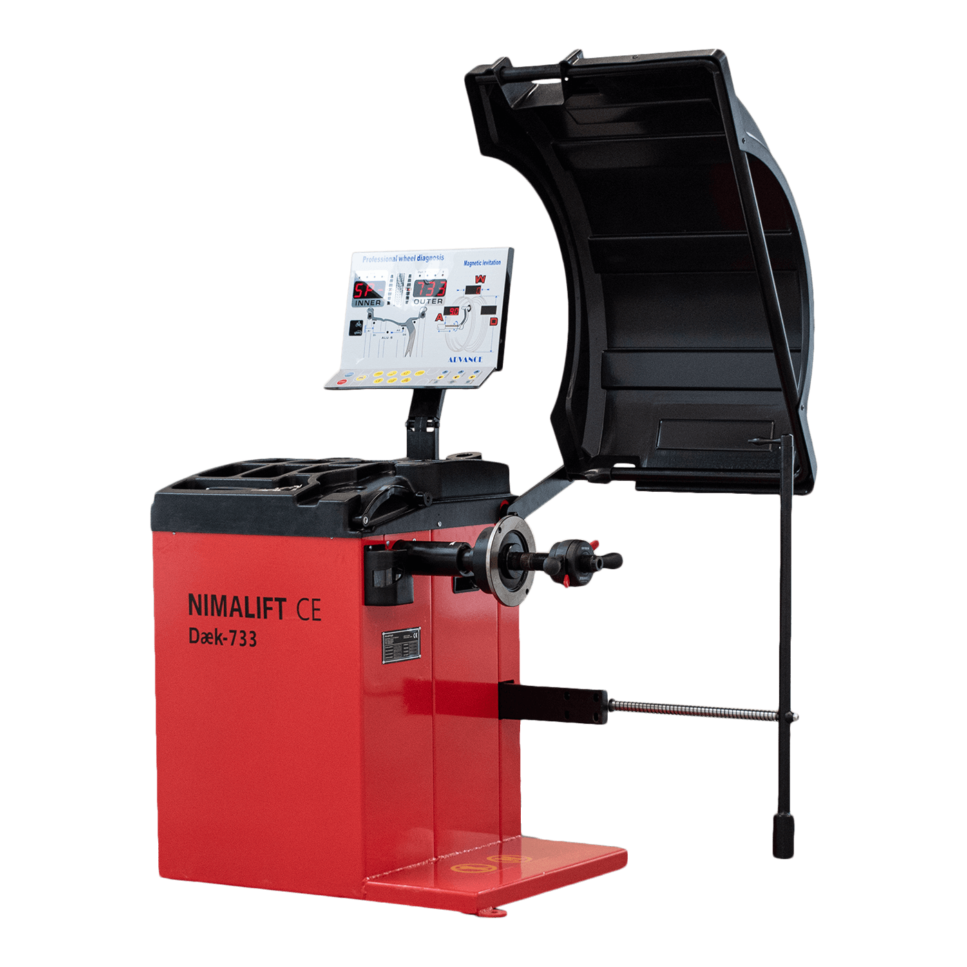 Manual - Afbalanceringsmaskine NimaDæk 733
